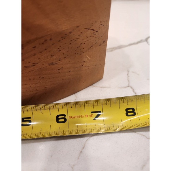 Vintage Handmade Wood Owl Piggy Coin Bank With Moveable Wing To Remove The Money - Picture 9 of 12